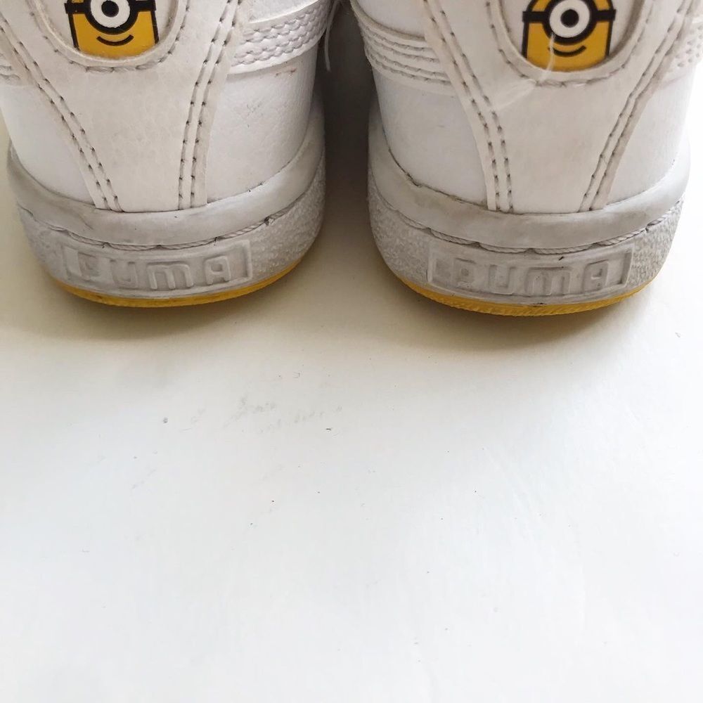 Puma x Minions Velcro sneakers VGUC size 10 - Picture 7 of 10